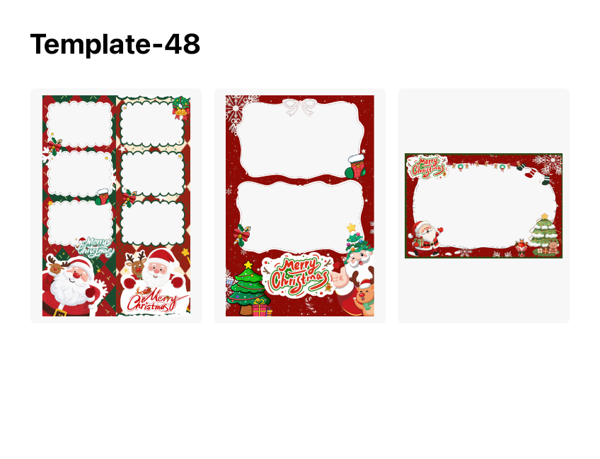 Template 48, Festive & Cultural photo template preview