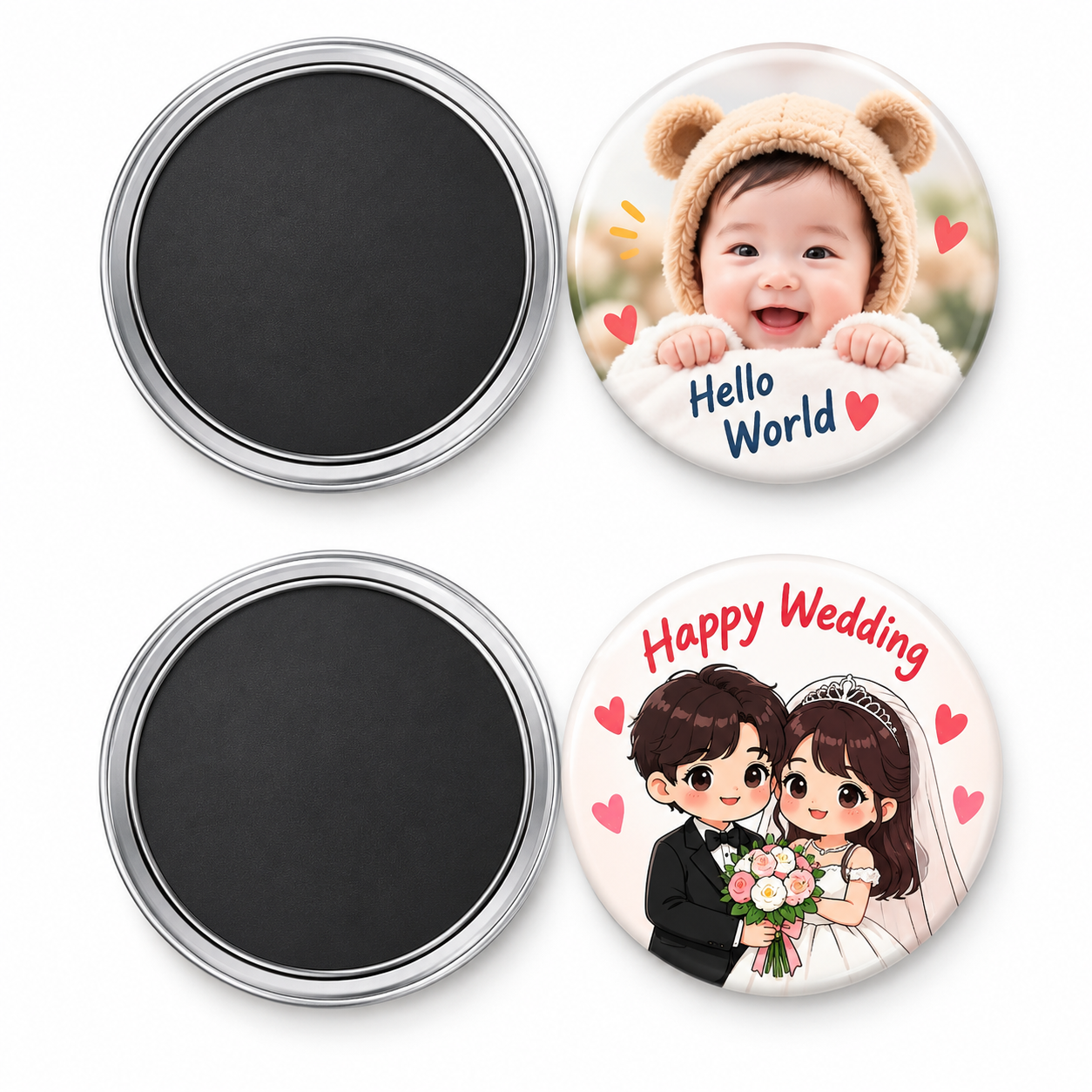 Custom fridge magnet style 4