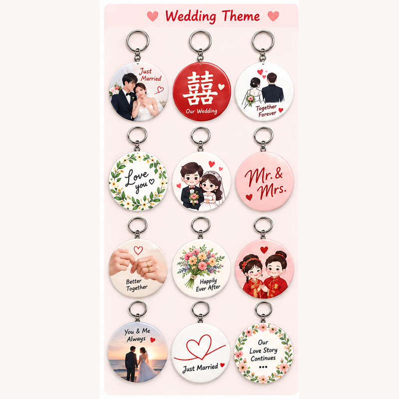 Custom keychain style 1