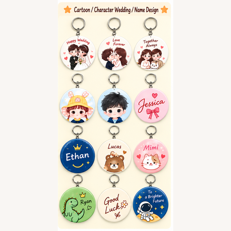 Custom keychain style 2