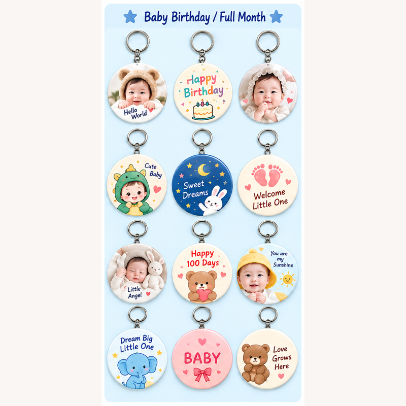 Custom keychain style 3