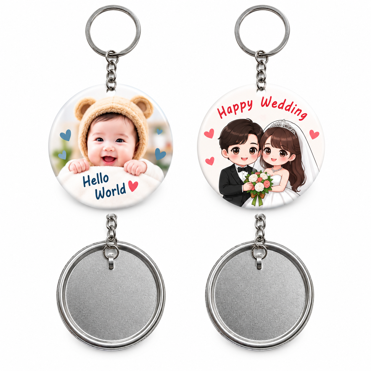 Custom keychain style 4